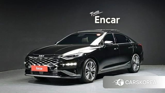 Kia K8 Hybrid 2023 Черный из Кореи