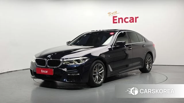 BMW 5 Series (G30) 2018 Черный из Кореи