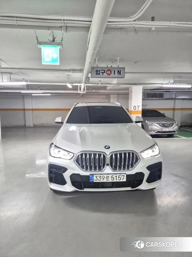 BMW X6 (G06) 2022 Белый из Кореи