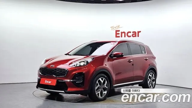 Kia Sportage The Bold 2020 Красный из Кореи