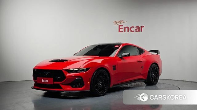 Ford Mustang 7th Generation 2024 Красный из Кореи