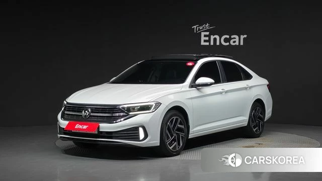 Volkswagen 7th Generation of Jetta 2023 Белый из Кореи