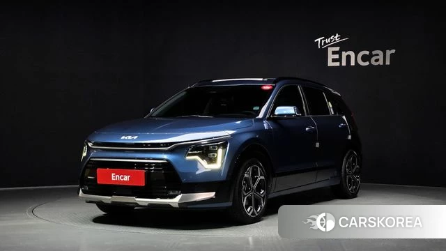 Kia Di Ol Nu Niro 2022 Синий из Кореи