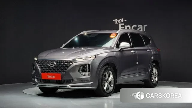 Hyundai Santa Fe TM 2018 Серый из Кореи
