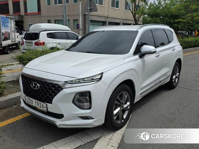 Hyundai Santa Fe TM 2018 Белый из Кореи