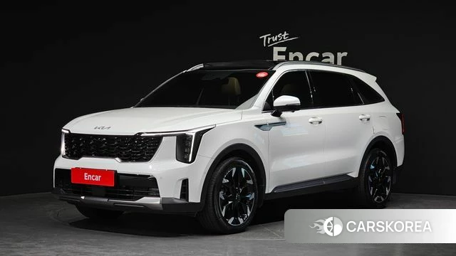 Kia The New Sorento 4th Generation 2024 Белый из Кореи