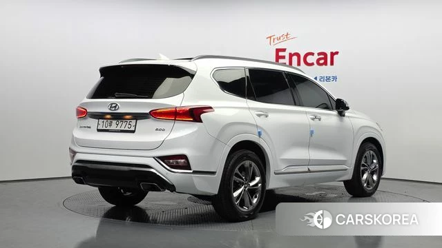 Hyundai Santa Fe TM 2019 Белый из Кореи