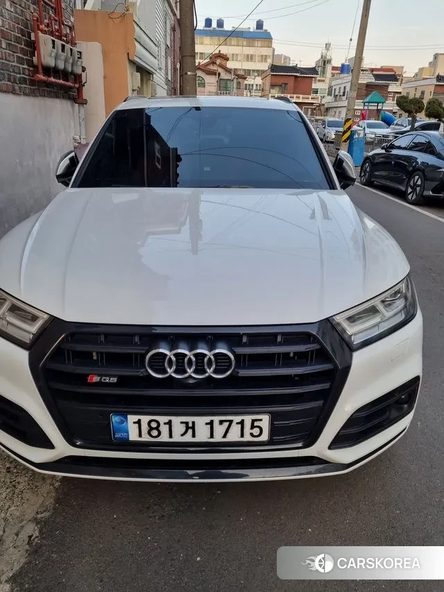 Audi SQ5 (FY) 2020 Белый из Кореи