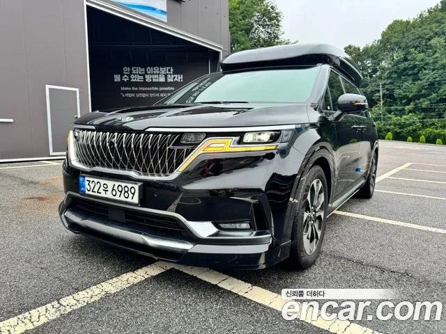 Kia The New Carnival 2021 Черный из Кореи