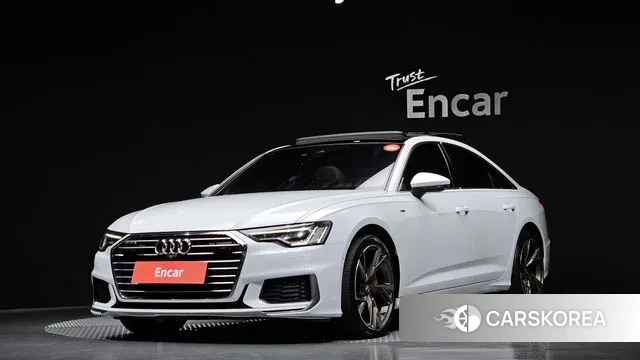 Audi A6 (C8) 2020 Белый из Кореи