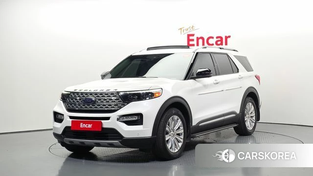 Ford Explorer 6th Generation 2020 Белый из Кореи
