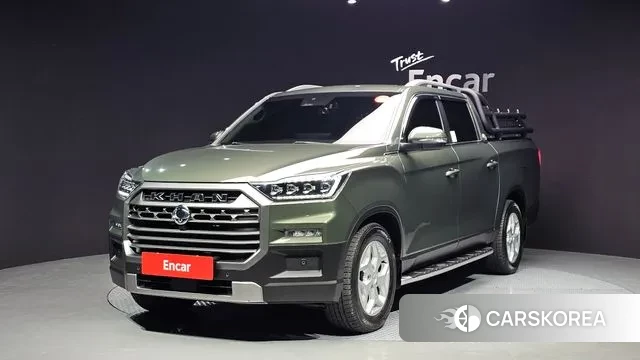 Ssangyong The New Rexton Sports Cannes 2023 Зеленый из Кореи