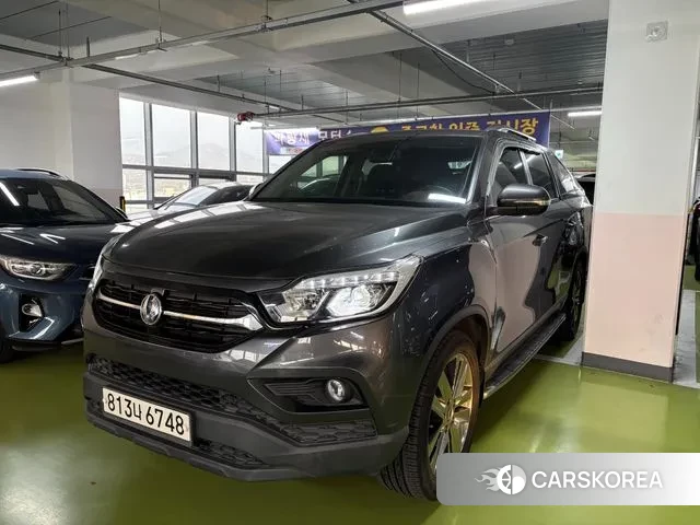 Ssangyong Rexton Sports 2018 Серый из Кореи