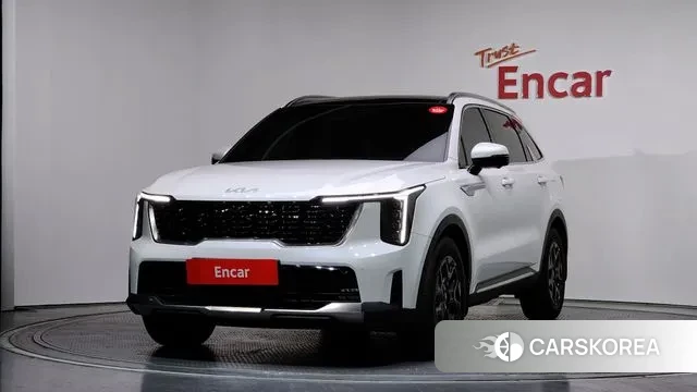 Kia The New Sorento 4th Generation 2024 Белый из Кореи