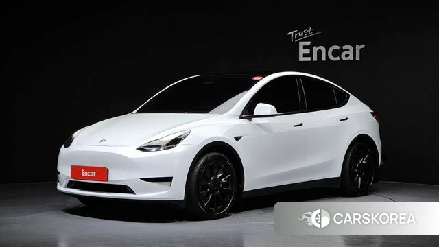 Tesla Model Y 2024 Белый из Кореи