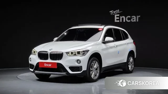 BMW X1 (F48) 2019 Белый из Кореи