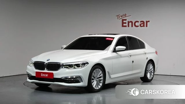BMW 5 Series (G30) 2018 Белый из Кореи