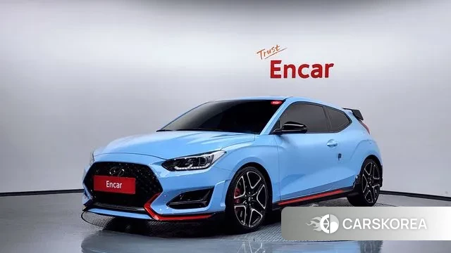 Hyundai Veloster (JS) 2020 Небесно-голубой из Кореи
