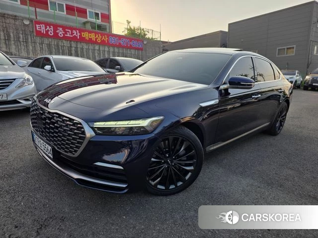Kia The New K9 2nd generation 2024 Синий из Кореи