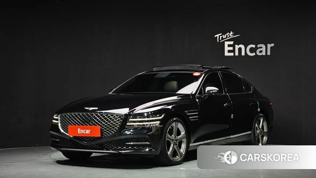 Genesis G80 (RG3) 2020 Черный из Кореи