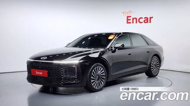 Hyundai Grandeur (GN7) 2023 Черный из Кореи