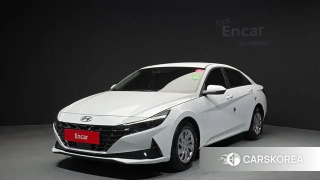 Hyundai Avante (CN7) 2022 Белый из Кореи
