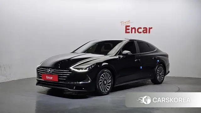 Hyundai Sonata Hybrid (DN8) 2021 Черный из Кореи