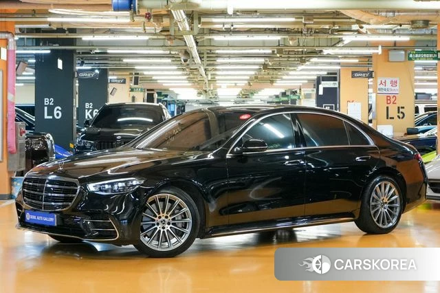 Mercedes-Benz S-Class W223 2022 Черный из Кореи