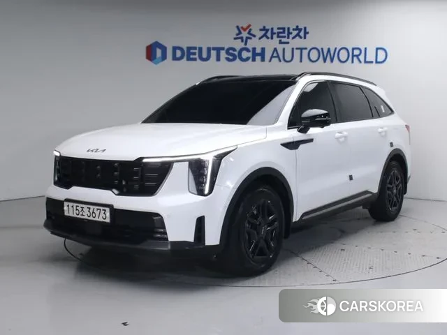 Kia The New Sorento 4th Generation 2023 Белый из Кореи