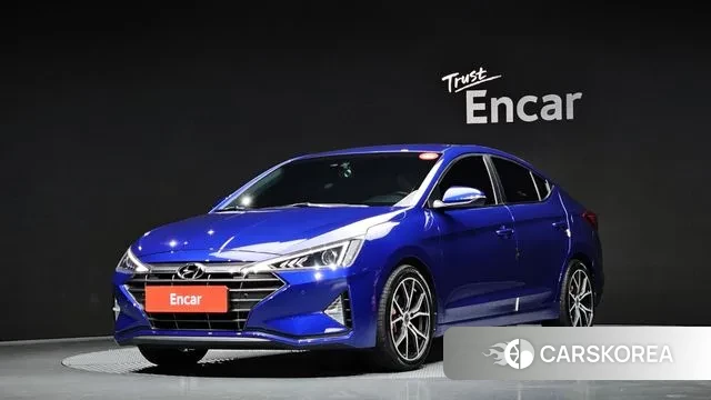 Hyundai The New Avante AD 2019 Синий из Кореи