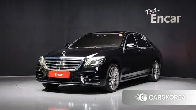 Mercedes-Benz S-Class W222 2018 Черный из Кореи