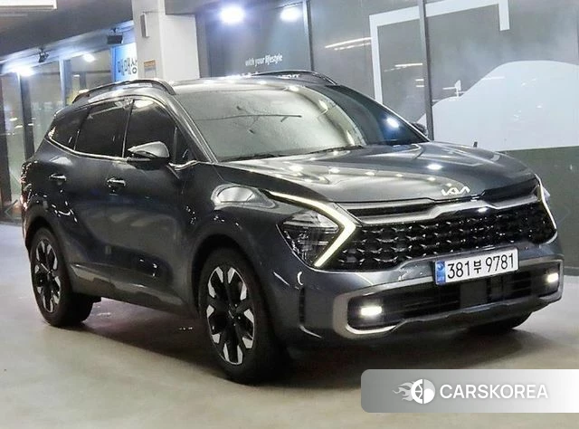 Kia Sportage 5th Generation 2022 Серый из Кореи