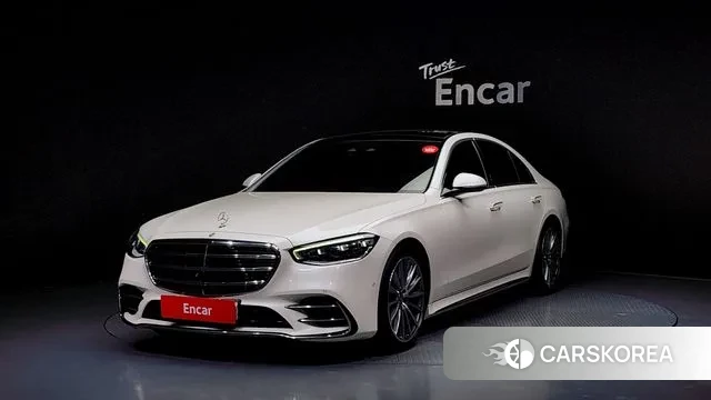 Mercedes-Benz S-Class W223 2022 Белый из Кореи