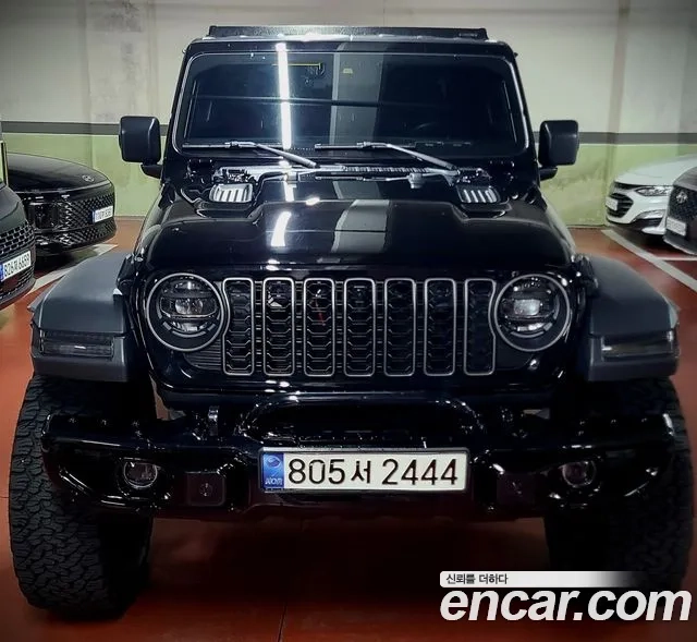 Jeep Gladiator (JT) 2021 Черный из Кореи