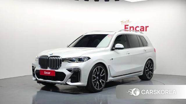 BMW X7 (G07) 2021 Белый из Кореи