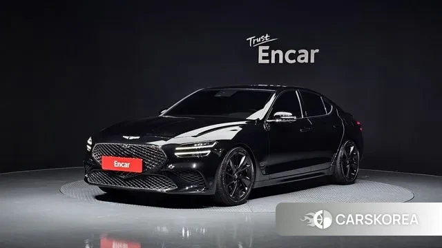 Genesis The New G70 2021 Черный из Кореи