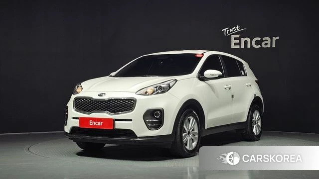 Kia Sportage 4th Generation 2018 Белый из Кореи