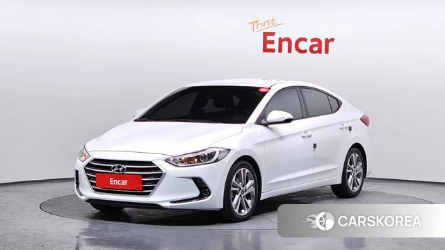 Hyundai Avante AD 2018 Белый из Кореи