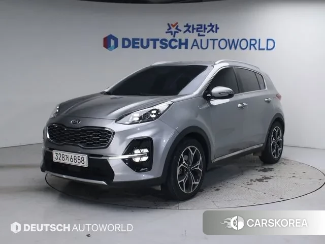 Kia Sportage The Bold 2021 Серый из Кореи