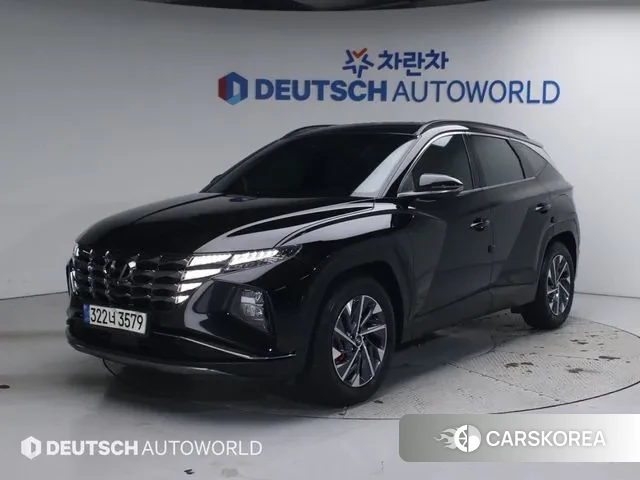 Hyundai Tucson Hybrid (NX4) 2020 Черный из Кореи