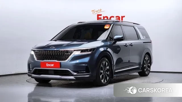 Kia Carnival 4th generation 2021 Синий из Кореи