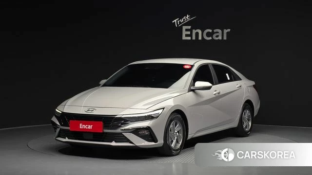 Hyundai The New Avante (CN7) 2023 Серебристо-серый из Кореи