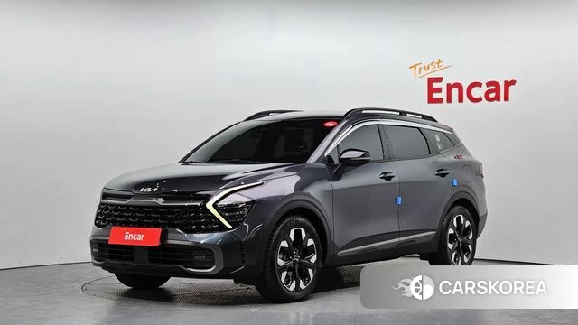 Kia Sportage 5th Generation 2021 Серый из Кореи