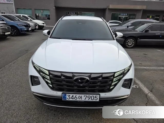 Hyundai Tucson (NX4) 2021 Белый из Кореи