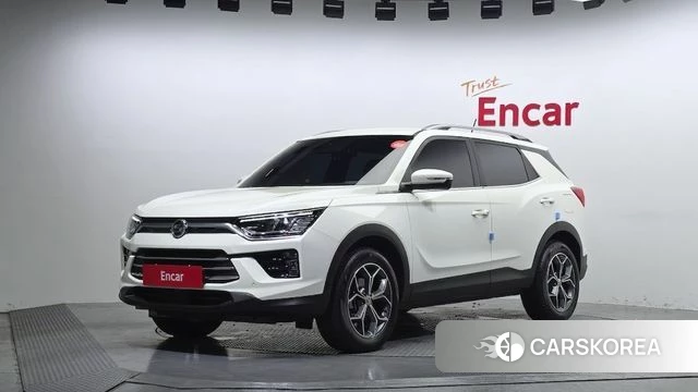 Ssangyong Beautiful Korando 2022 Белый из Кореи
