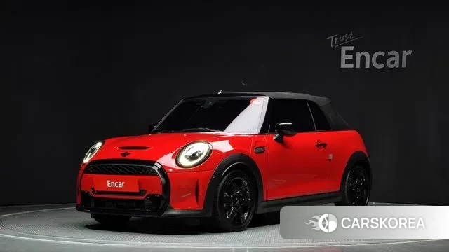Mini Cooper S Convertible 2021 Красный из Кореи