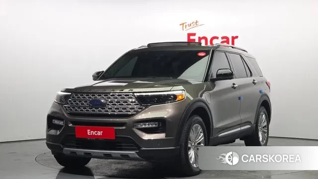 Ford Explorer 6th Generation 2021 Песочный из Кореи