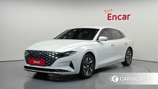Hyundai The New Grandeur IG Hybrid 2021 Белый из Кореи
