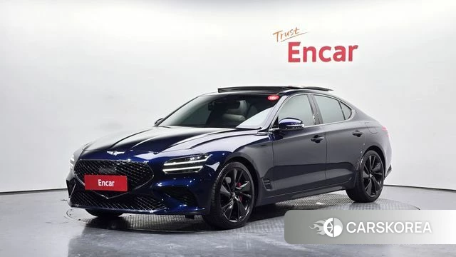 Genesis The New G70 2021 Синий из Кореи