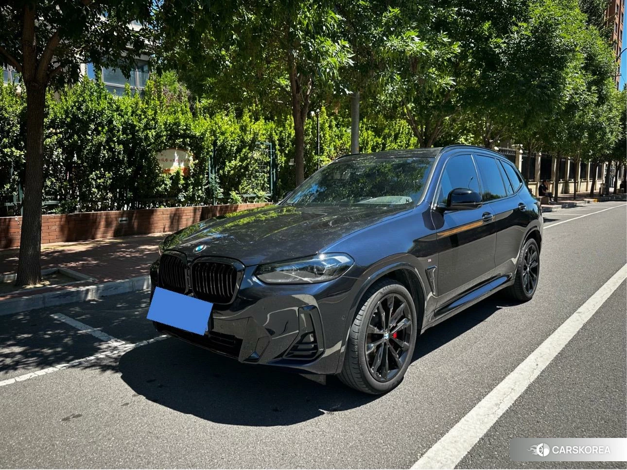 BMW X3 2021 Черный из Китая
